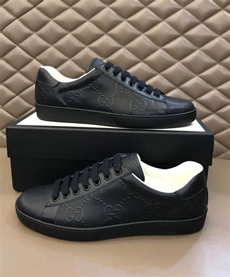 gucci men's ace gg embossed sneaker|men's gucci ace sneakers sale.